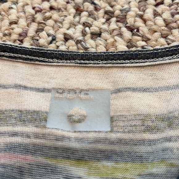 BDG Women's Striped Tank Top - Black, White, Pink, Yellow. Small - Picture 4 of 8